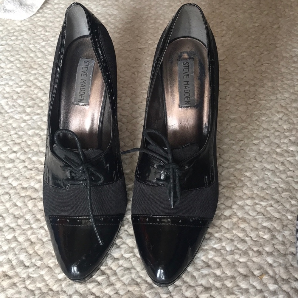 Steve Madden black heels